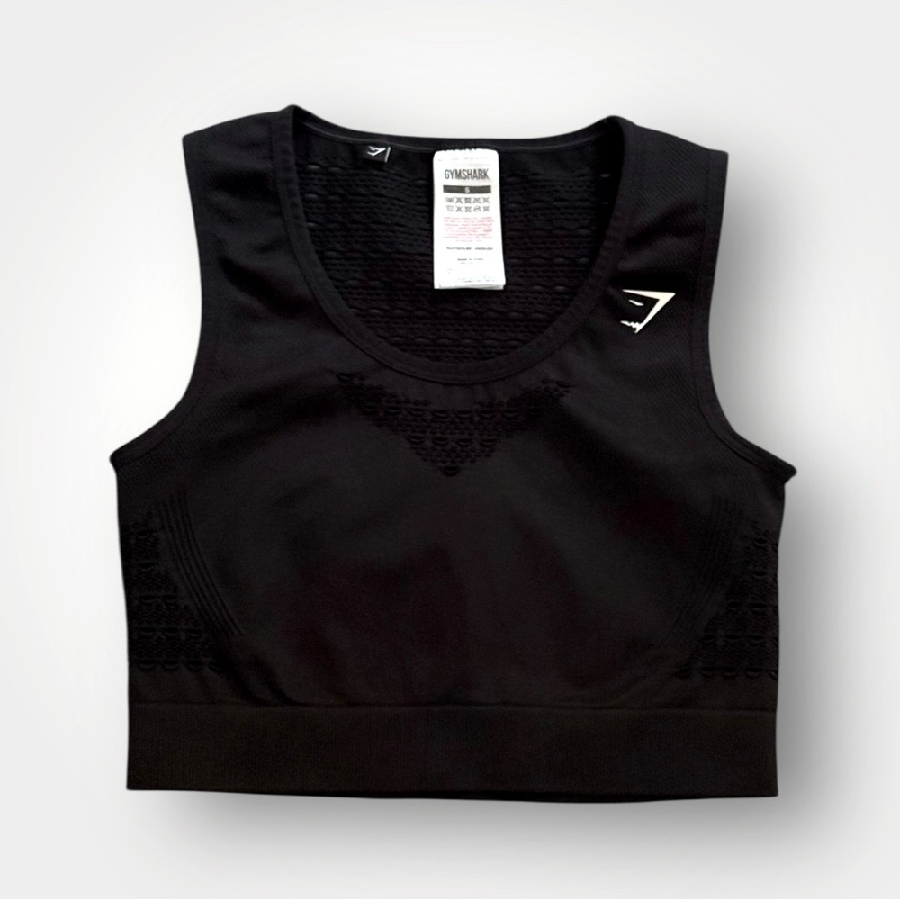 Women’s Gymshark Black Sports Bra! Small! - Picture 3 of 5